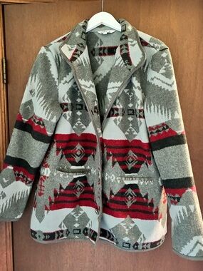 Orvis Gray Fleece Mountain/Western Blazer